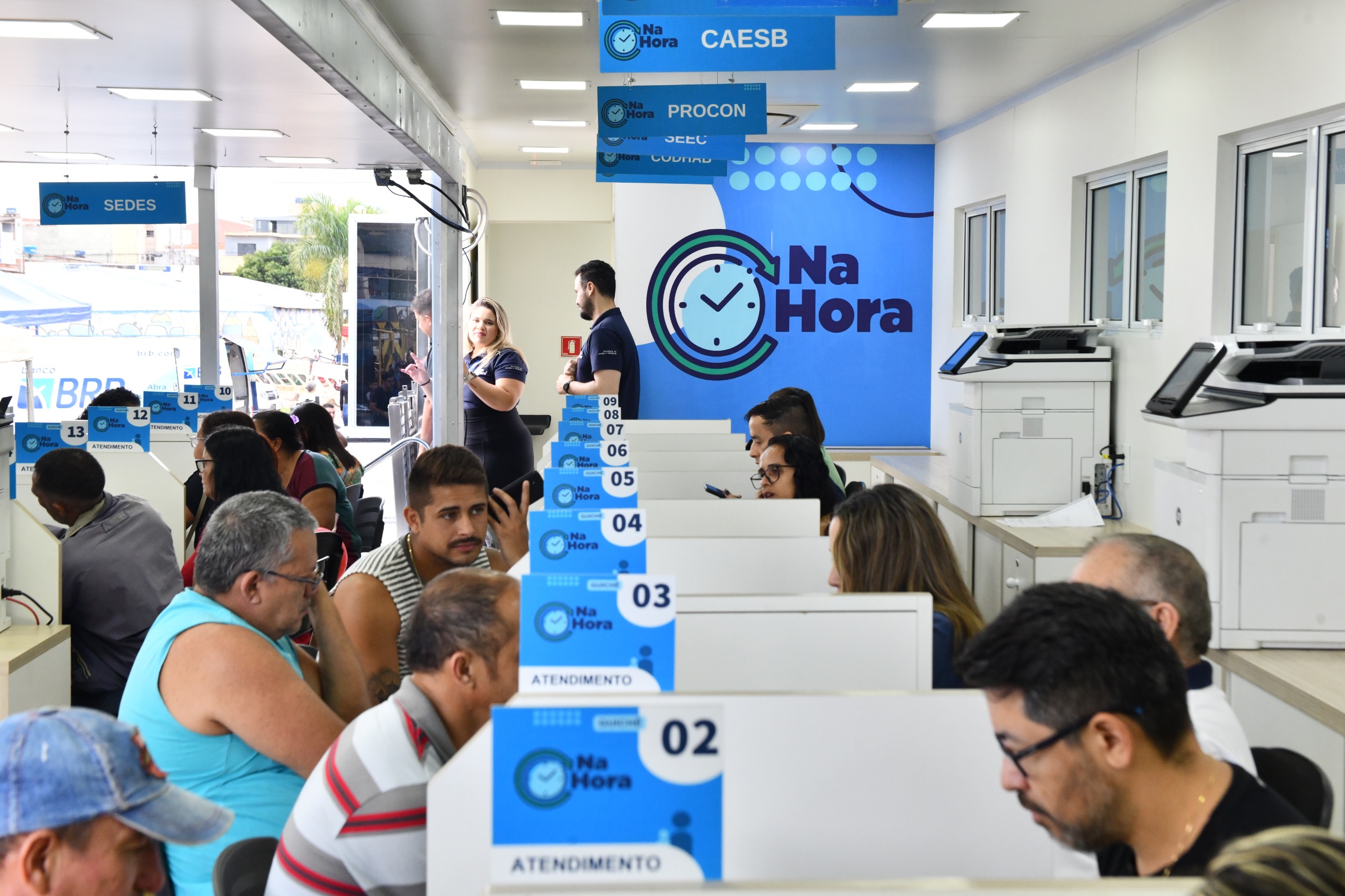 GDF lança primeira unidade do Na Hora exclusiva para empresas