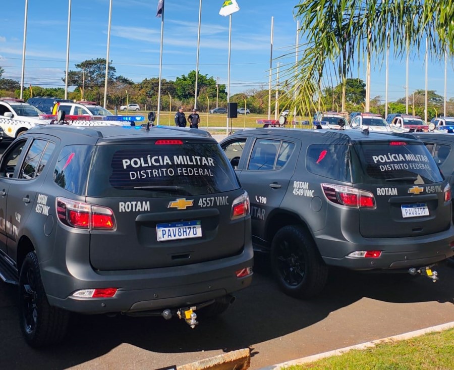 PMDF recebe 44 novas viaturas, sendo 38 com blindagem parcial