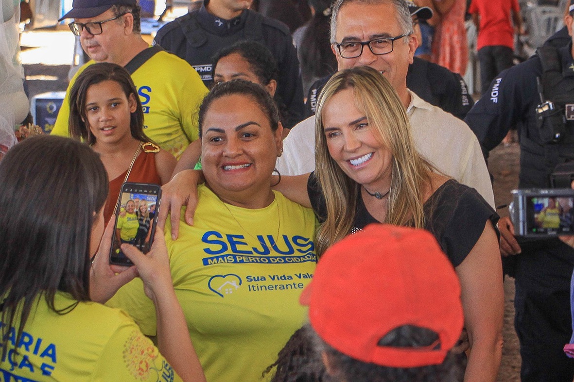 Comunidade de Santa Luzia, na Estrutural, recebe serviços do GDF Mais Perto do Cidadão&nbsp;