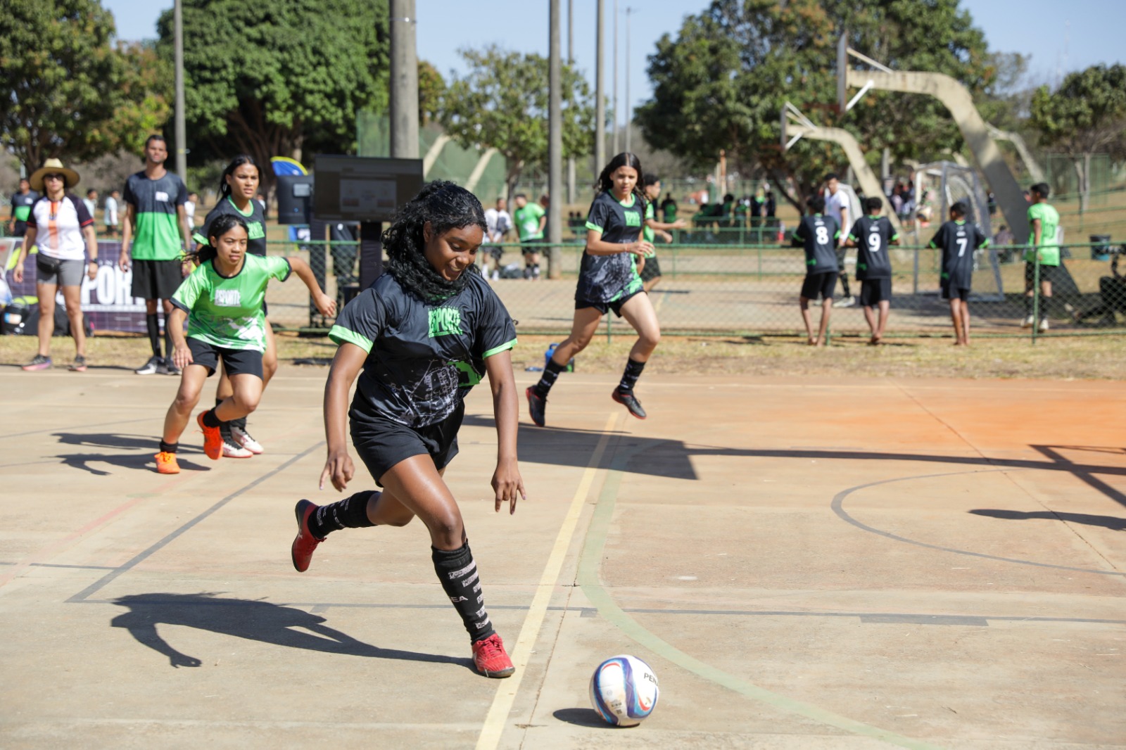 Parque da Cidade recebe projeto Disseminando o Esporte, com competições de diferentes modalidades