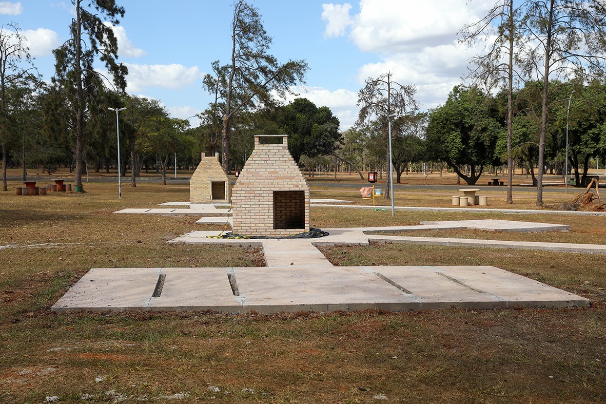 Parque da Cidade ganha novas churrasqueiras e pacote de reformas para comemorar os 47 anos