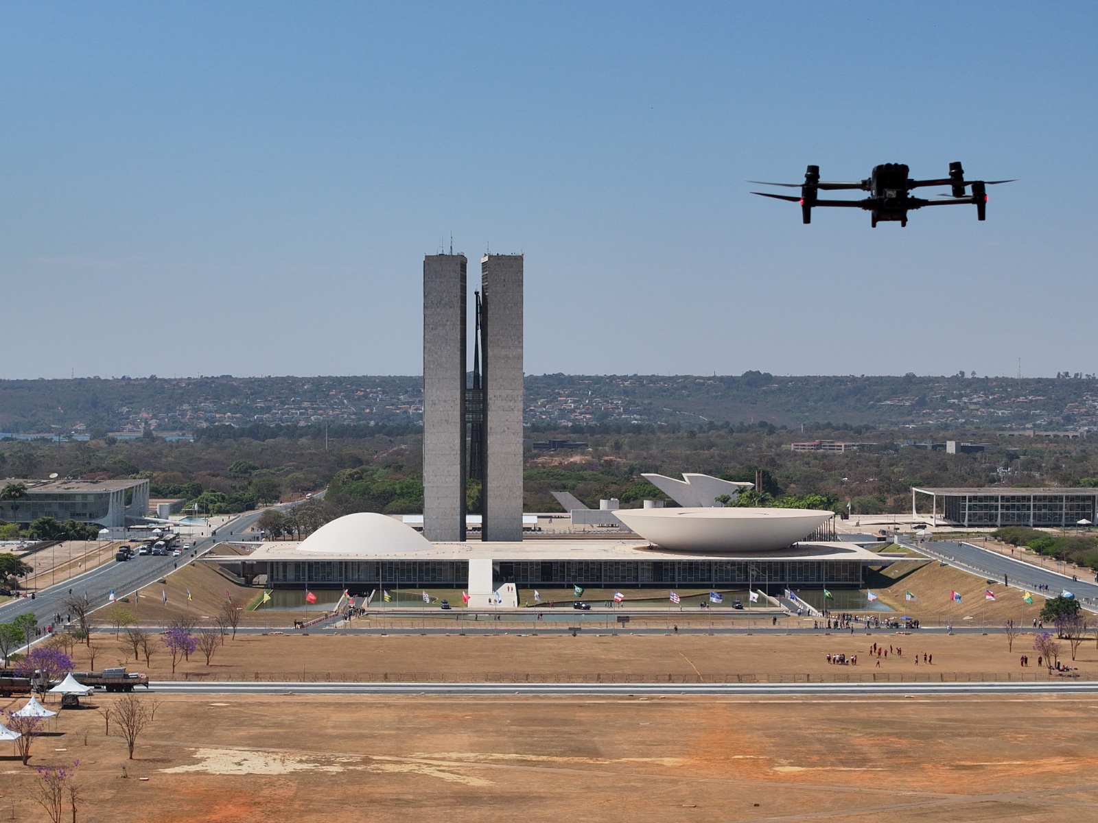 Monitoramento de segurança no DF é reforçado com drones de alta tecnologia