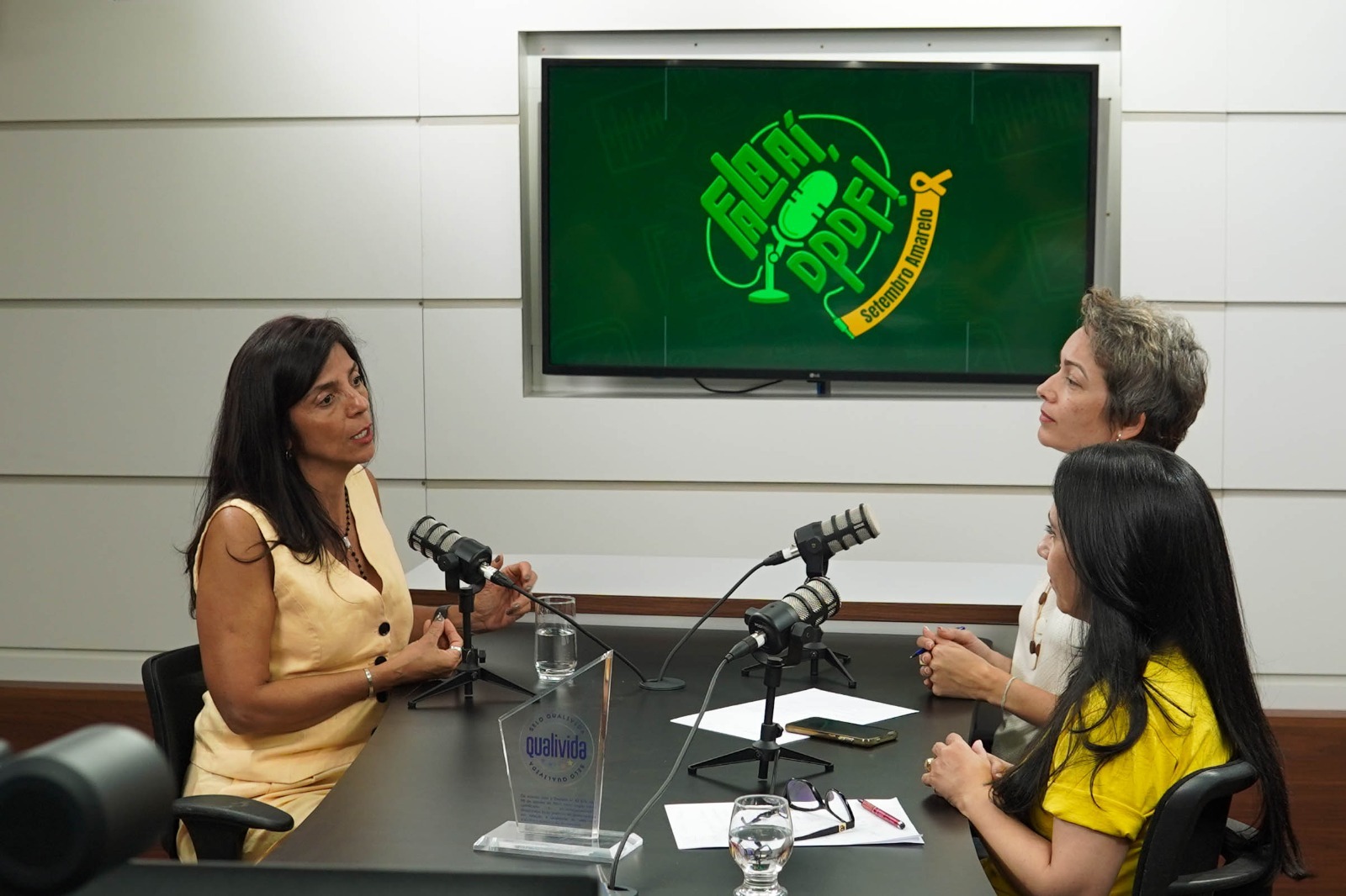 Segundo episódio de podcast 'Fala Aí, DPDF' aborda o Setembro Amarelo