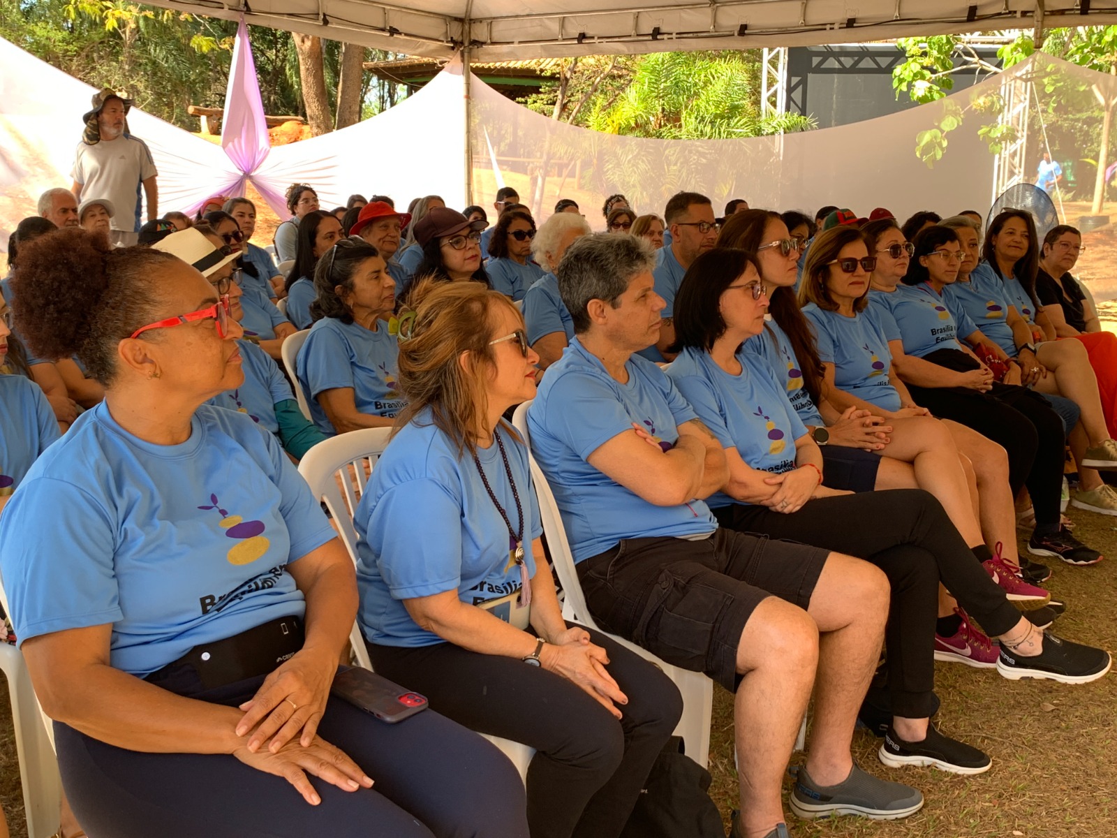 Projeto Brasília em Equilíbrio reúne mais de duas mil pessoas no Parque Olhos d’Água para debater saúde mental