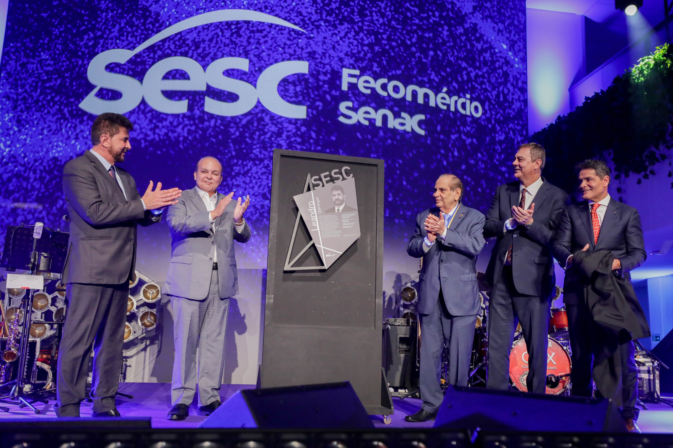 Governador Ibaneis Rocha participa de inauguração da nova sede administrativa do Sesc-DF, no SIA