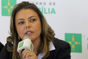 A secretária do Esporte, Turismo e Lazer do DF, Leila Barros.