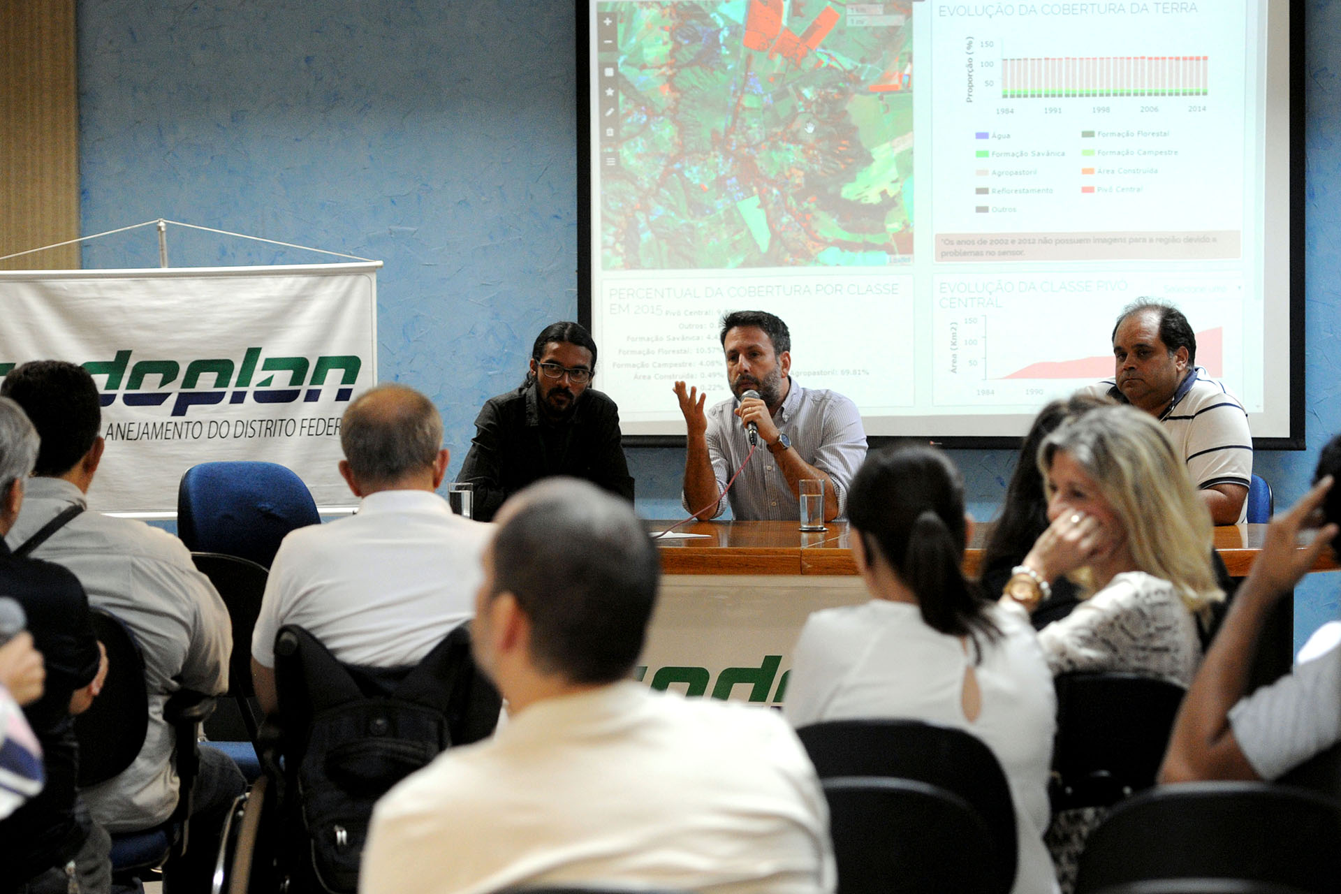 Apresentação do Brasília em Mapas ocorreu na sede da Codeplan, nesta quinta-feira (18).