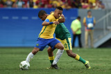 A seleção brasileira estreou na competição contra a África do Sul no Estádio Nacional de Brasília Mané Garrincha com o empate sem gols.