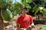 Há um ano, Matheus Rezende deixou o cultivo de produtos com defensivos agrícolas para se dedicar aos orgânicos.