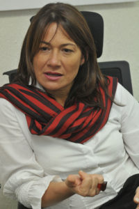 A secretária da Segurança Pública e da Paz Social do DF, Márcia de Alencar Araújo.
