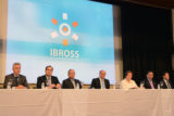 O governador de Brasília, Rodrigo Rollemberg, esteve no evento de lançamento da Ibross.