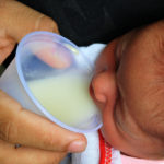 Emanuelly Teixeira, nascida no Hospital Regional da Asa Norte, recebeu leite humano