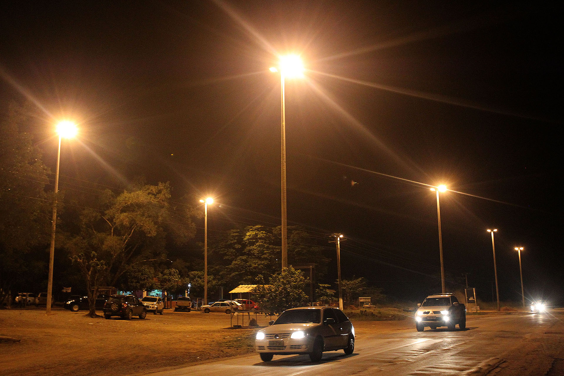 Área rural de Brazlândia recebeu 246 pontos de luz.