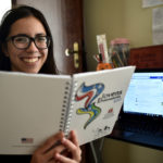 Thalita Rodrigues Braz, de 18 anos, passou 26 dias nos Estados Unidos pelo programa Jovens Embaixadores.