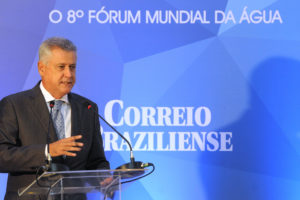 O governador Rodrigo Rollemberg abriu, na manhã desta terça-feira (11), o evento Correio Debate: o desafio hídrico e os preparativos para o 8º Fórum Mundial da Água.