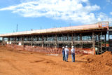 As obras do Subsistema Bananal, no Parque Nacional de Brasília, estão 25% executadas. Entrega da estrutura está prevista para setembro deste ano.