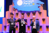 Brasília receberá mais uma edição da Campus Party em 2018. Anúncio foi feito no palco principal do evento pelo secretário adjunto do Trabalho.