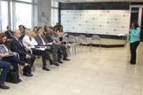 O governador Rollemberg e gestores do governo avaliaram o andamento das obras do CEU das Artes da QNM 28 de Ceilândia.