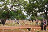 O cemitério Campo da Esperança, na Asa Sul, recebeu por volta de 250 mil pessoas no Dia de Finados.