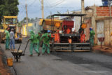 Obras de pavimentação iniciadas em outubro no Condomínio Porto Rico, em Santa Maria, estão 37% concluídas. Foto