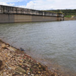A Barragem do Descoberto com nível em 37,7% em 12 de janeiro.