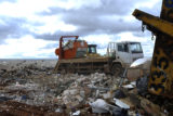 Unidade de Recebimento de Entulhos, no antigo lixão da Estrutural, começou a receber resíduos da construção civil nesta segunda-feira (29).