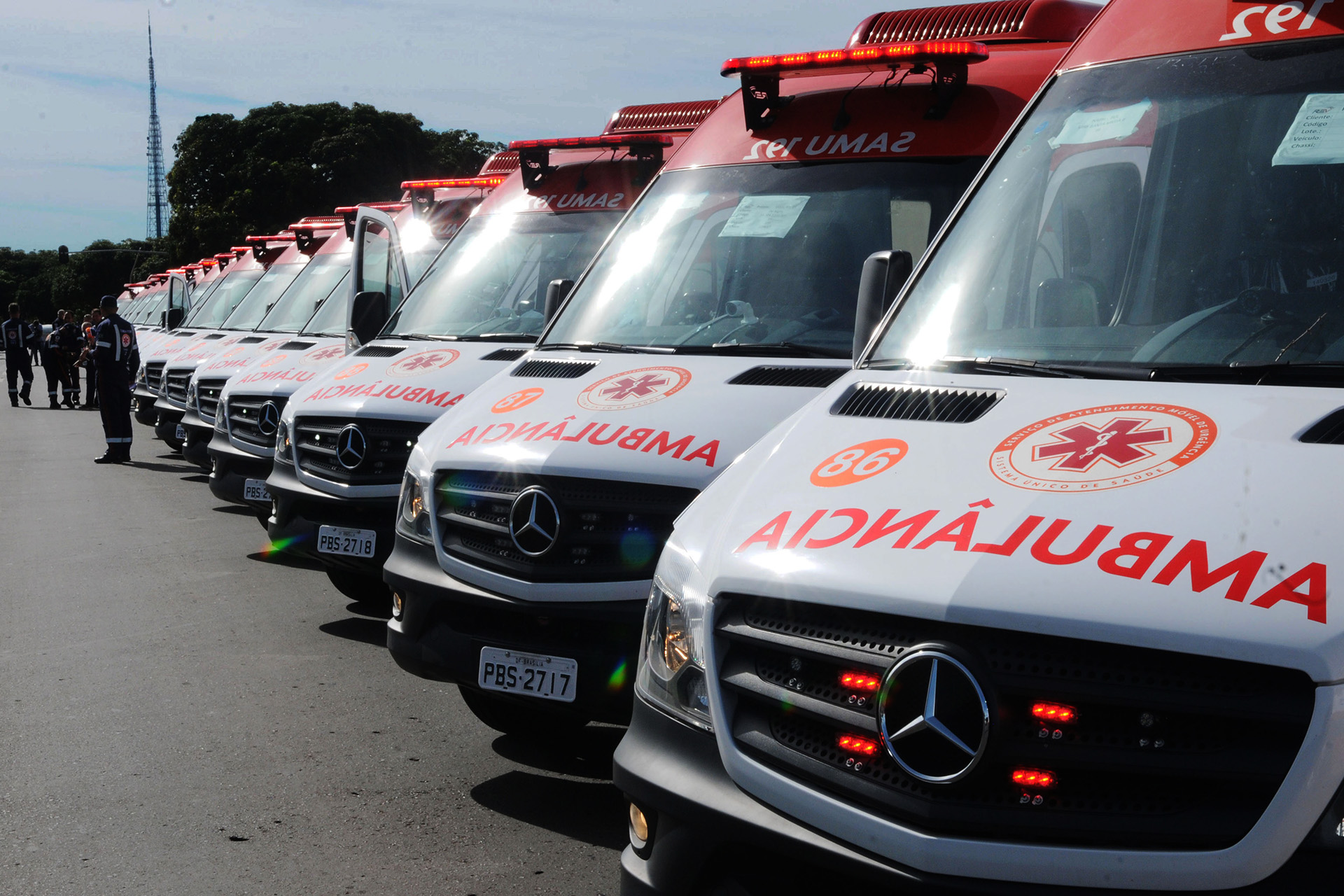 O Serviço de Atendimento Móvel de Urgência do Distrito Federal (Samu-DF) passa a contar oficialmente com 23 novas ambulâncias nesta quarta-feira (1º).