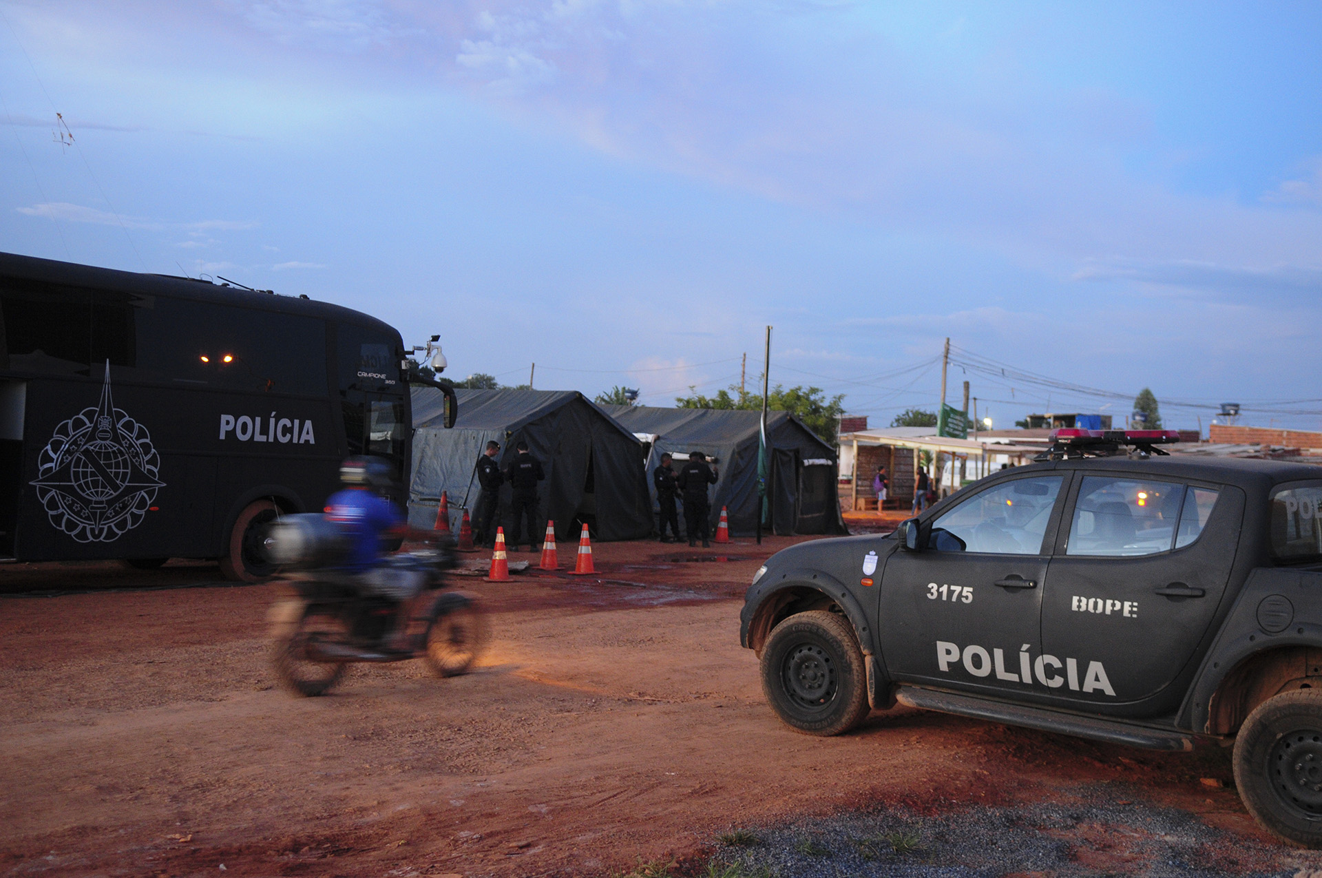 Santa Luzia, na Estrutural, recebe reforço no policiamento até domingo (4).