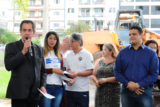 O secretário de Cidades, Marcos Dantas, anunciou o início das atividades da 34ª edição do programa Cidades Limpas no Riacho Fundo I