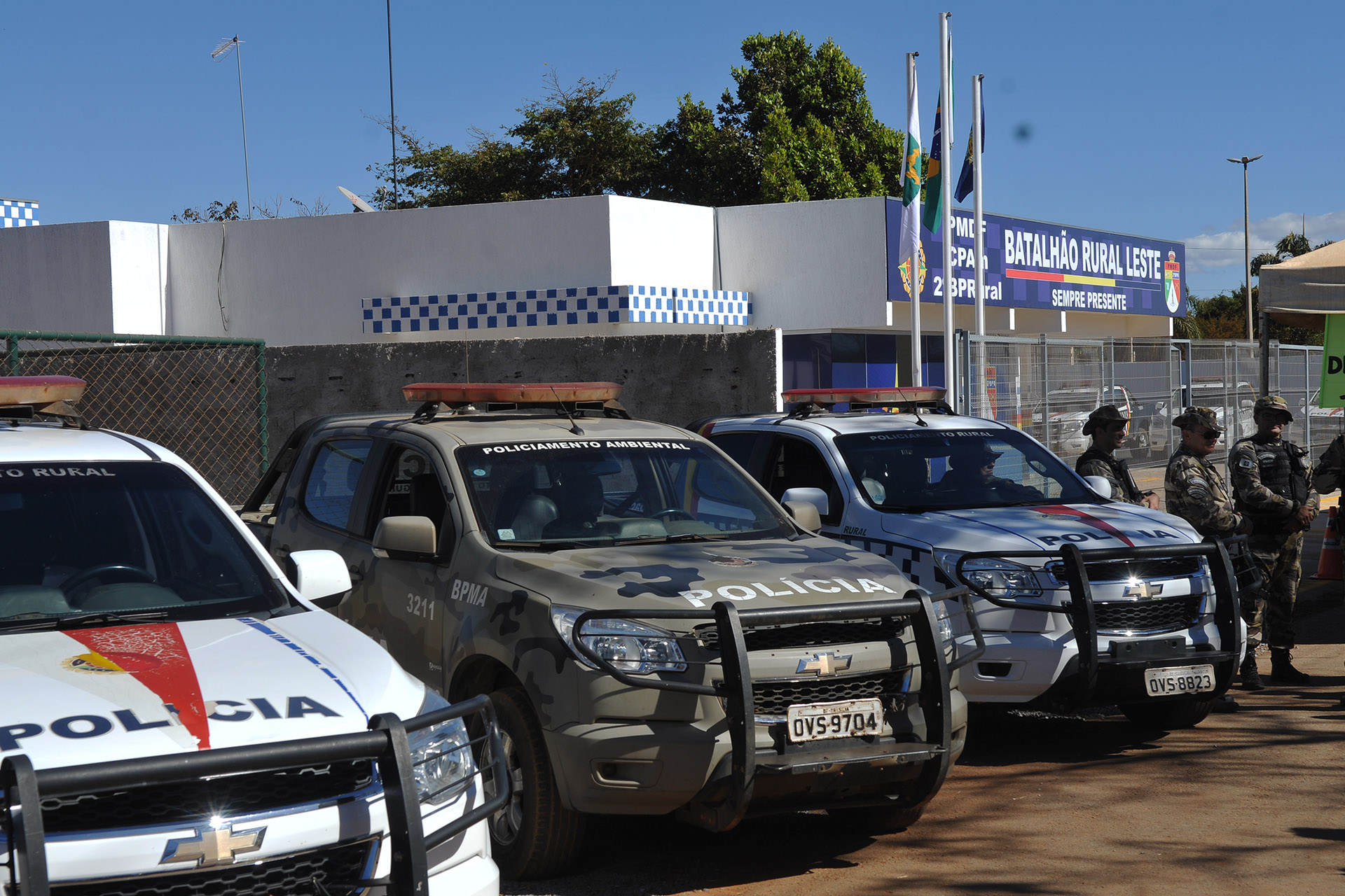 O 2º Batalhão de Policiamento Rural ganhou sede definitiva na manhã deste domingo (1º). O espaço fica no Taquara, em Planaltina.