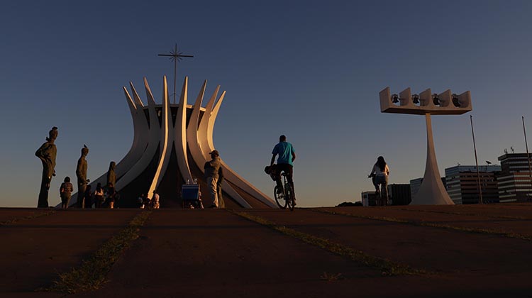 Catedral de Brasília.Foto Luis Tajes/Setur-DF