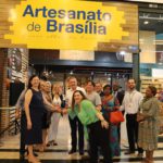 Brasília, 01.11.2019//Inauguração da loja Artesanato de Brasília, da Setur-DF, no Shopping Pátio Brasil.Foto Luís Tajes/Setur-DF