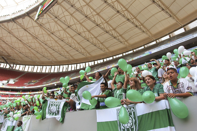 Estádio Nacional de Brasília Mané Garrincha, Brasília, DF, Brasil, 2/5/2015 Foto: Andre Borges/Agência Brasília Final do Campeonato Candango de Futebol, Brasília vs Gama.