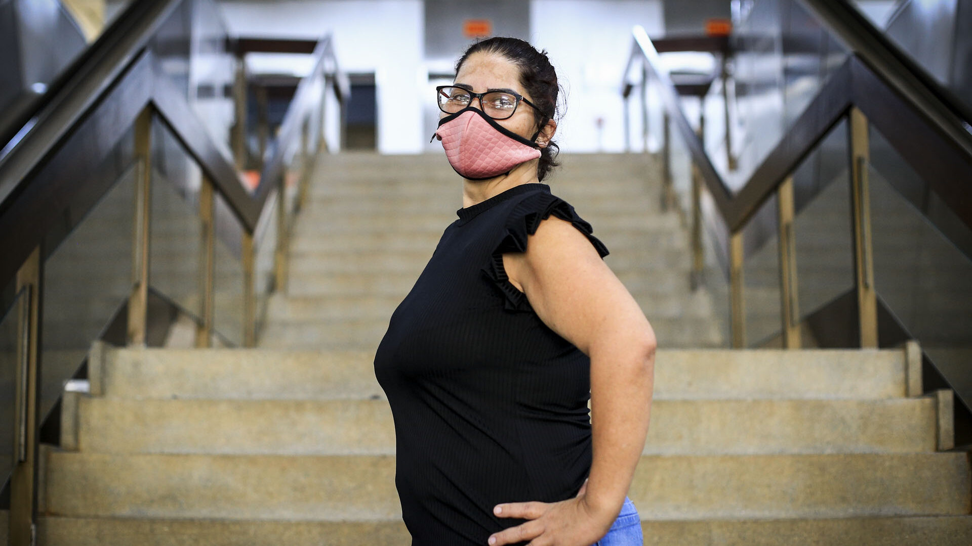 Miriam Gomes Machado perdeu cerca de 56 kg após a cirurgia bariátrica, em 2014 | Foto: Breno Esaki/Agência Saúde
