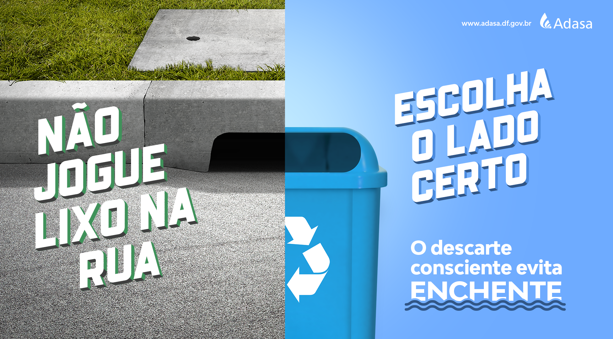 Adasa alerta sobre os perigos do descarte irregular de lixo – Agência  Brasília