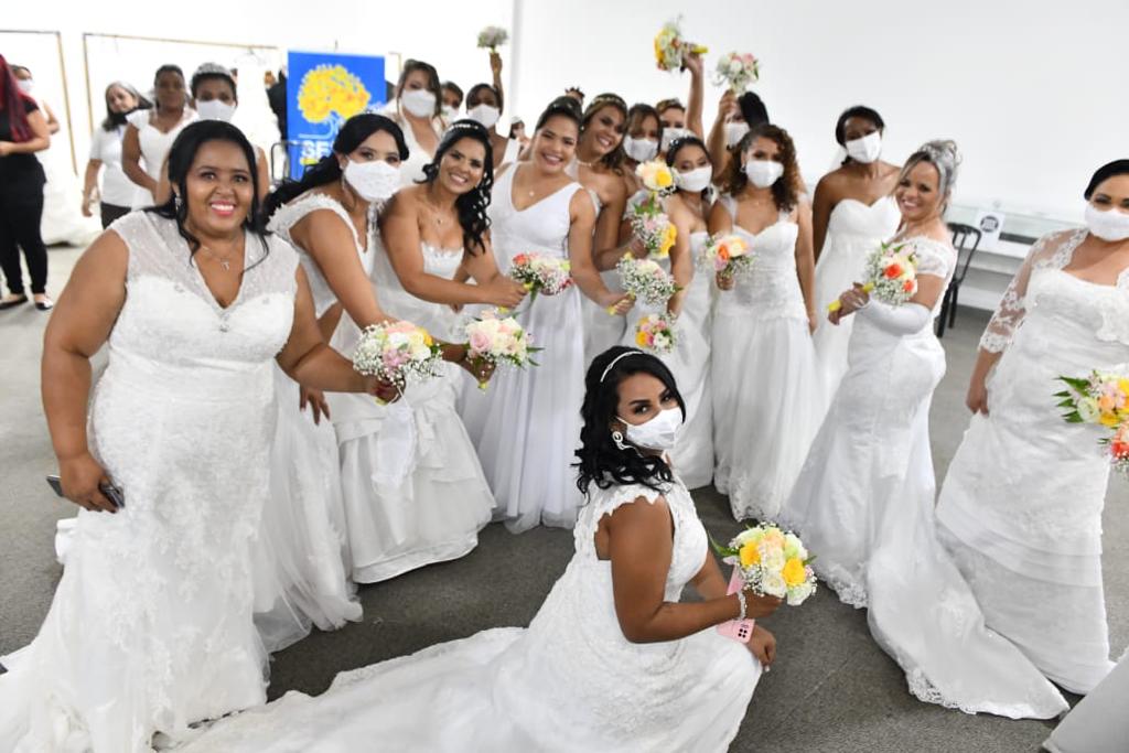 Na atual gestão do GDF, foram realizados os casamentos de 198 casais nas cinco edições do programa | Foto: Jhonatan Vieira/Sejus-DF