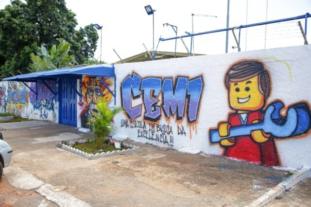 O Cemi Gama possui 440 alunos matriculados no regime integral | Foto: Tony Oliveira /Agência Brasília