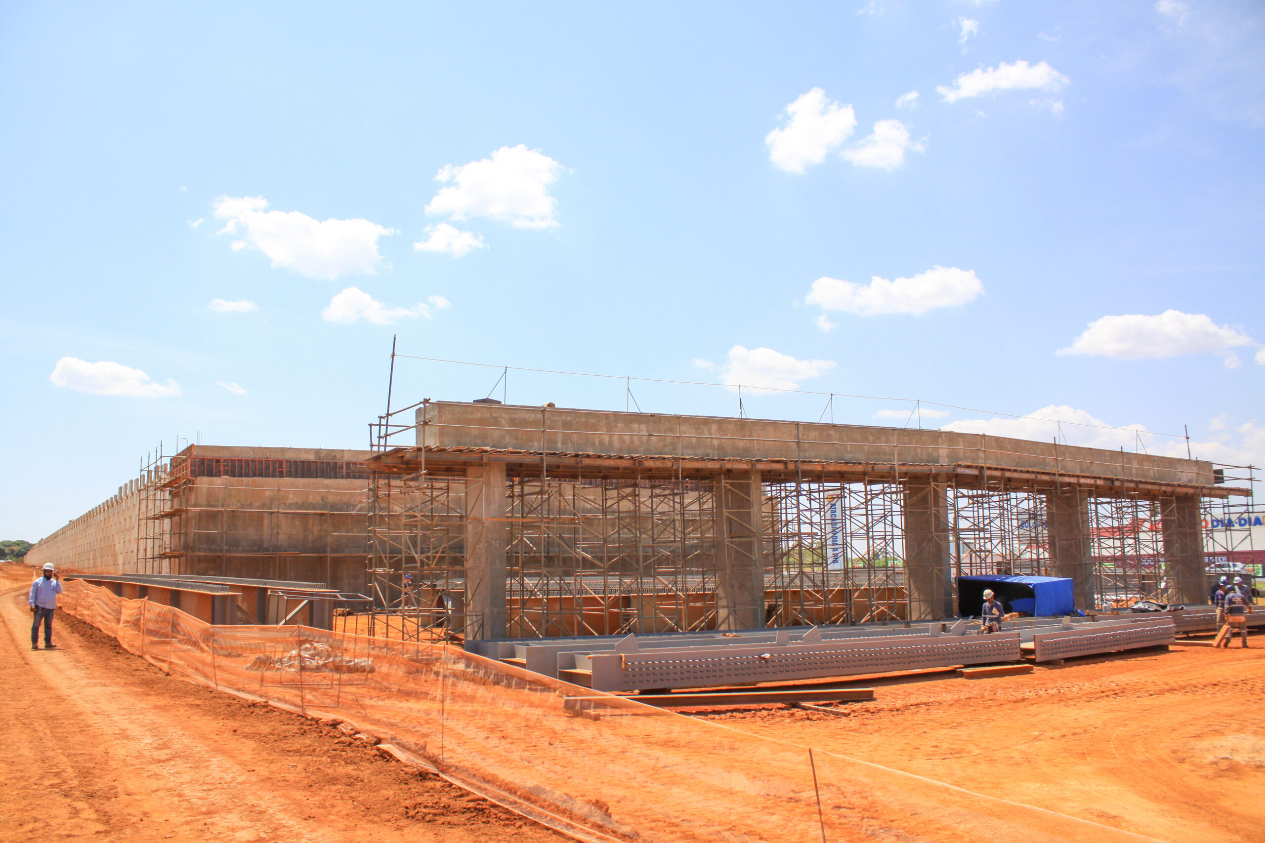 A construção complementa o pacote de melhorias viárias implementadas na Saída Norte desde 2019 | Foto: Tony Oliveira/Agência Brasília